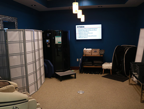 Whole Body Cryotherapy Chamber and Far Infrared Sauna Living Well Balanced